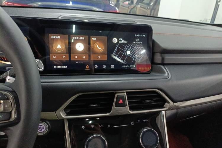 Used EXEED Lingyun 2021 400T Four-Wheel Drive Star Prestige Edition Audio And AC Panel