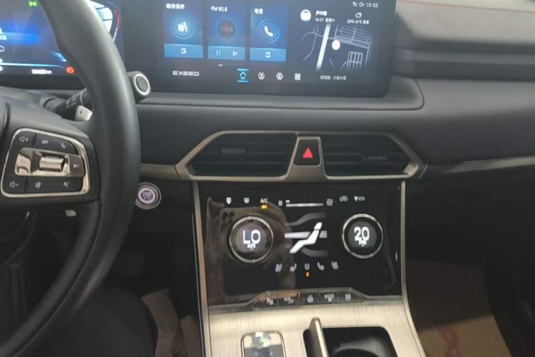 Used EXEED Lingyun 2021 290T Four-Wheel Drive Star Prestige Edition Audio And AC Panel