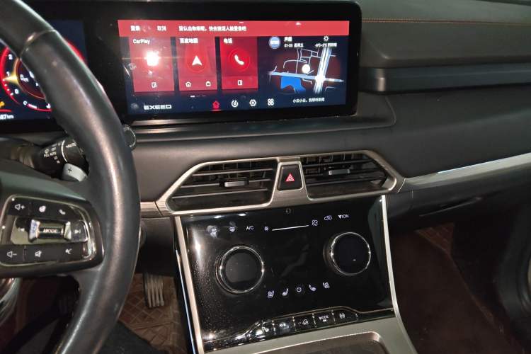 Used EXEED Lingyun 2021 400T Four-Wheel Drive Star Prestige Edition Audio And AC Panel