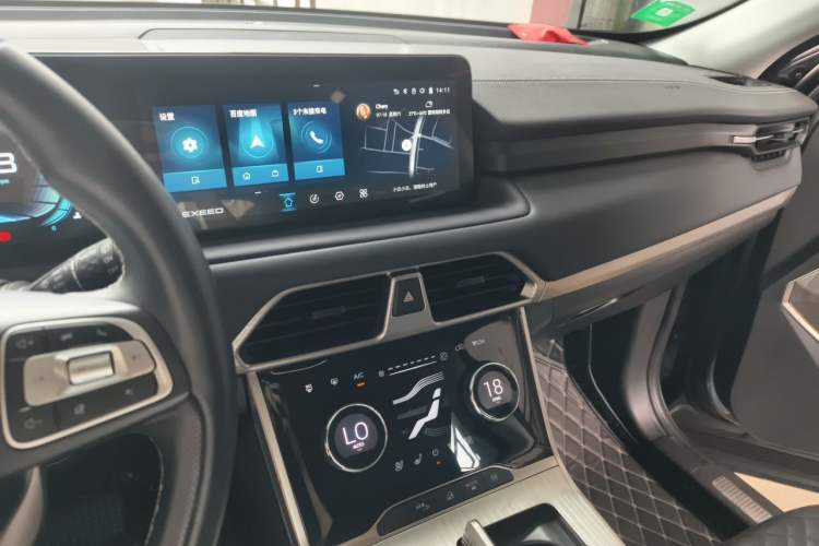 Used EXEED Lingyun 2021 290T Two-Wheel Drive Starry Edition Audio And AC Panel
