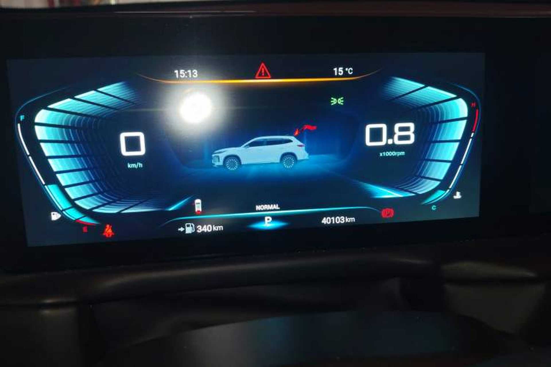 Used EXEED Lingyun 2021 290T Two-Wheel Drive Star Edition Instrument Cluster