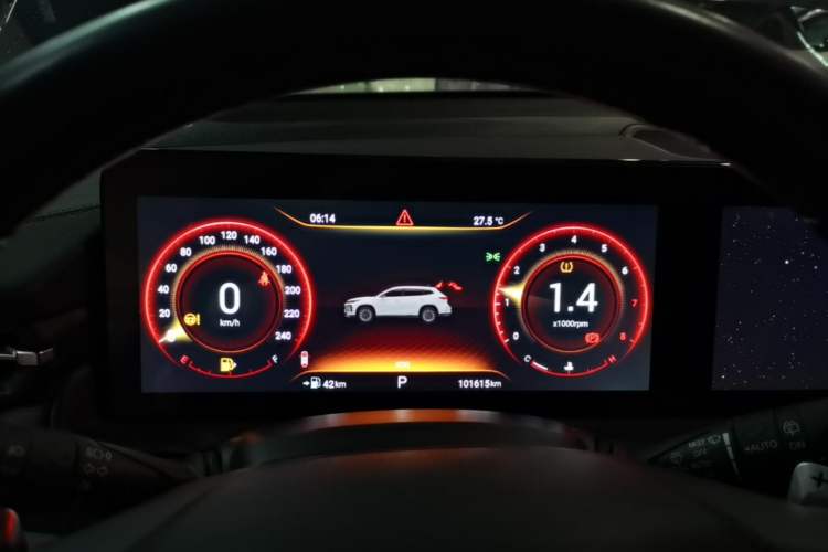 Used EXEED Lingyun 2021 400T Four-Wheel Drive StarRui Edition Instrument Cluster