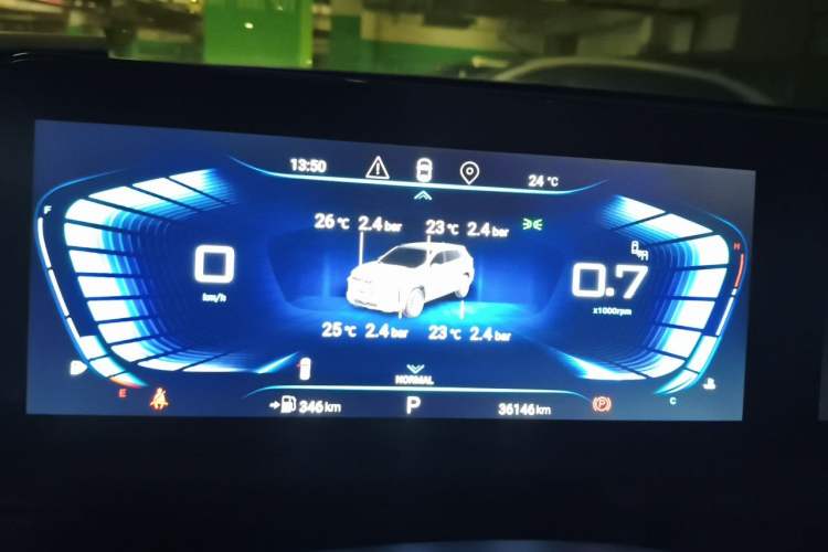 Used EXEED Lingyun 2021 400T Two-Wheel Drive Star Prestige Edition Instrument Cluster