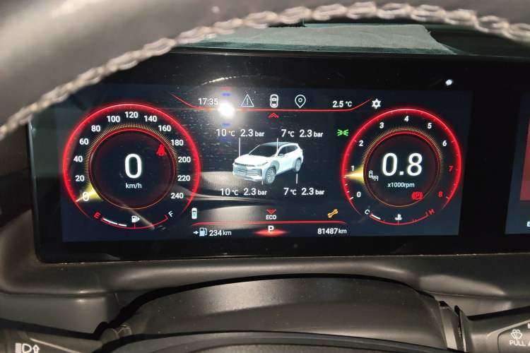Used EXEED Lingyun 2021 400T Four-Wheel Drive Star Prestige Edition Instrument Cluster