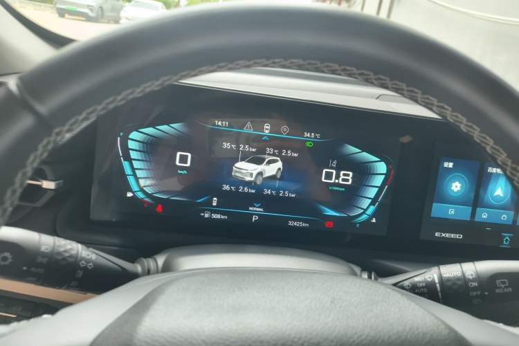 Used EXEED Lingyun 2021 290T Two-Wheel Drive Starry Edition Instrument Cluster