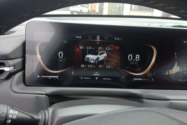 Used EXEED Lingyun 2021 400T Four-Wheel Drive Star Prestige Edition Instrument Cluster