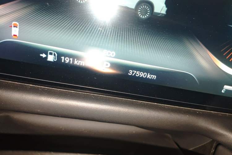 Used EXEED Lingyun 2021 400T Two-Wheel Drive StarRui PRO Edition Odometer Close Up