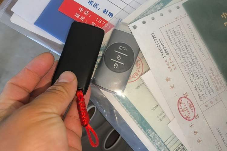 Used EXEED Lingyun 2021 290T Two-Wheel Drive Starry Edition Vehicle Key