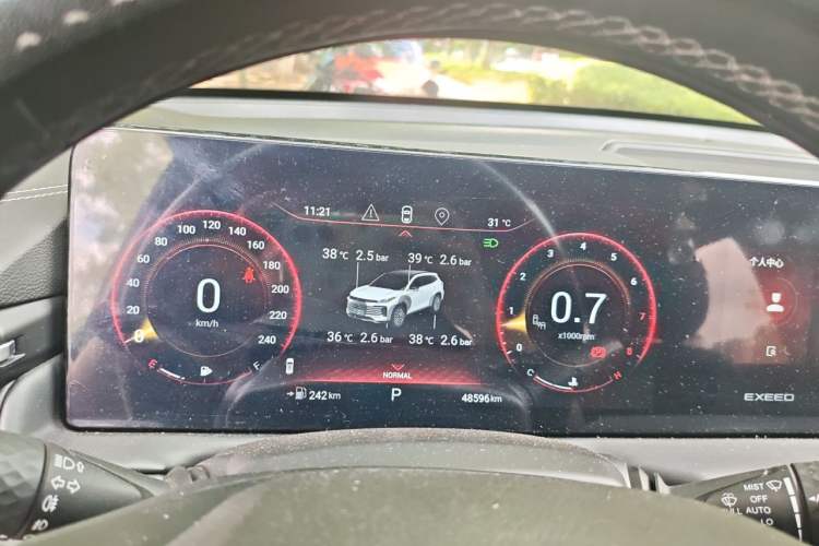 Used EXEED Lingyun 2021 290T Two-Wheel Drive Starry Edition Instrument Cluster