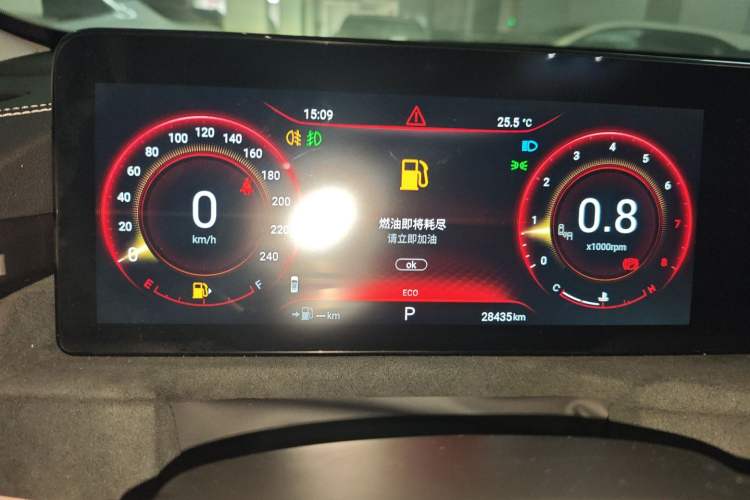 Used EXEED Lingyun 2021 400T Two-Wheel Drive Star Prestige Edition Instrument Cluster