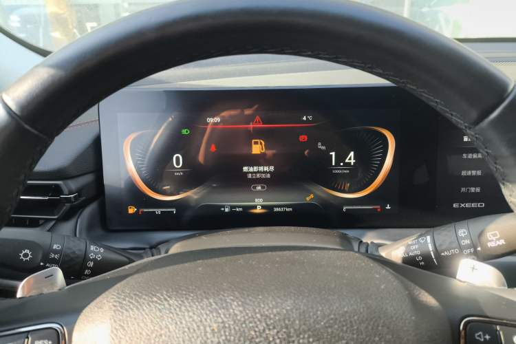 Used EXEED Lingyun 2021 400T Four-Wheel Drive Star Prestige Edition Instrument Cluster