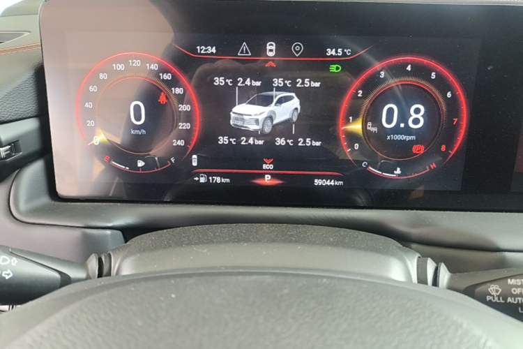Used EXEED Lingyun 2021 400T Four-Wheel Drive Star Prestige Edition Instrument Cluster