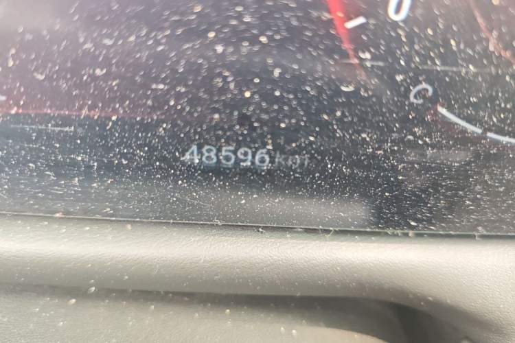 Used EXEED Lingyun 2021 290T Two-Wheel Drive Starry Edition Odometer Close Up