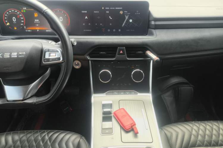 Used EXEED Lingyun 2023 300T Two-Wheel Drive Starry Edition Audio And AC Panel