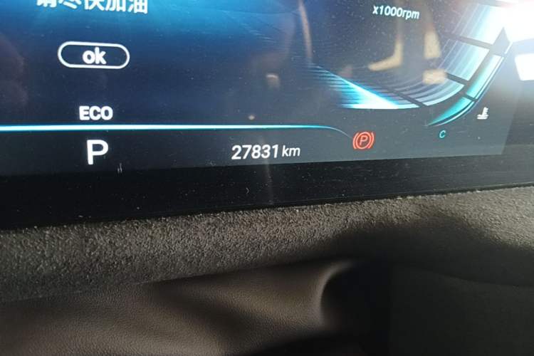 Used EXEED Lingyun 2023 400T Two-Wheel-Drive Star Prestige Edition Odometer Close Up