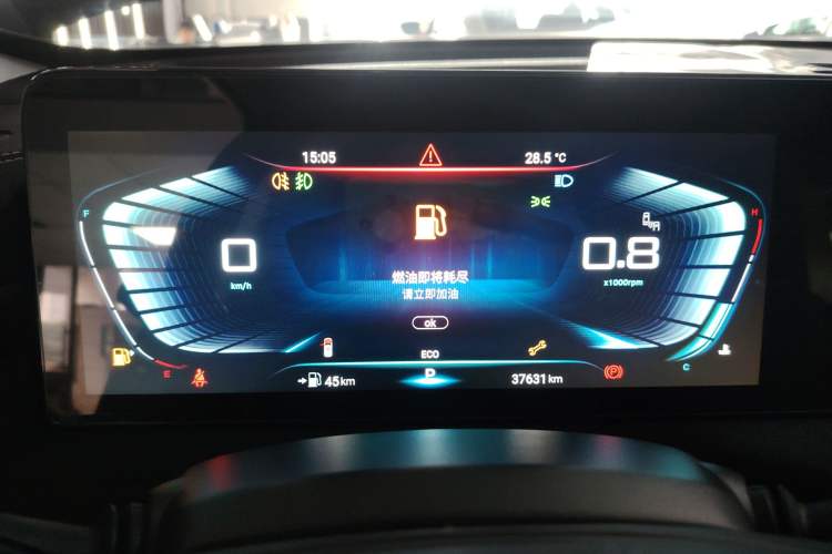 Used EXEED Lingyun 2023 400T Two-Wheel-Drive Star Prestige Edition Instrument Cluster