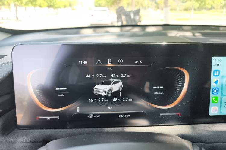 Used EXEED Lingyun 2023 300T Two-Wheel Drive Star Edition Instrument Cluster
