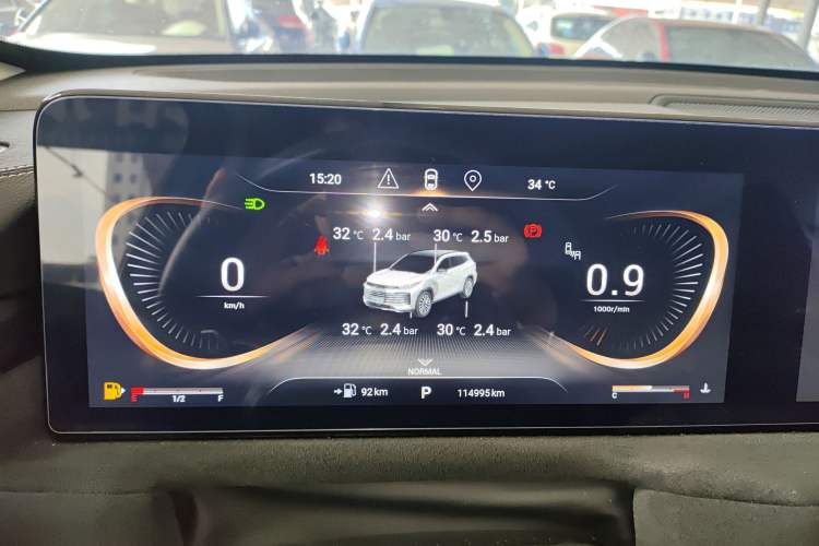Used EXEED Lingyun 2023 400T Four-Wheel Drive Star Prestige Edition Instrument Cluster
