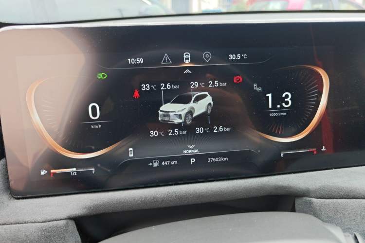Used EXEED Lingyun 2023 400T Two-Wheel-Drive Star Prestige Edition Instrument Cluster