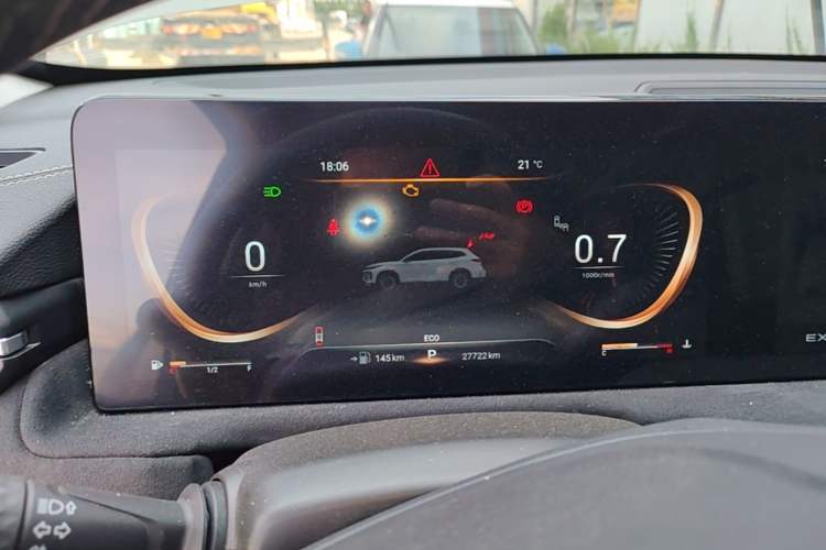 Used EXEED Lingyun 2023 300T Two-Wheel Drive Starry Edition Instrument Cluster