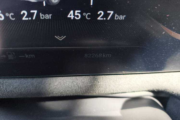 Used EXEED Lingyun 2023 300T Two-Wheel Drive Star Edition Odometer Close Up