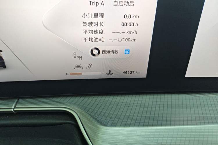 Used EXEED Lingyun 2024 300T Two-Wheel Drive Starlight Edition Odometer Close Up