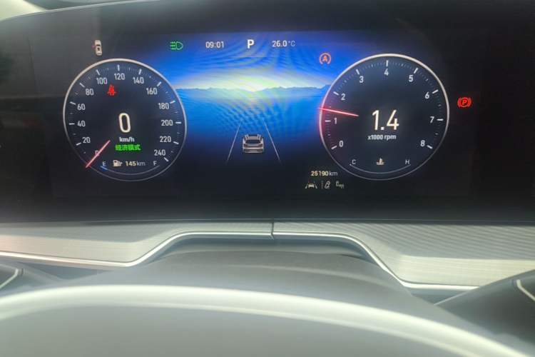 Used EXEED Lingyun 2024 300T Two-Wheel Drive Starlight Edition Instrument Cluster