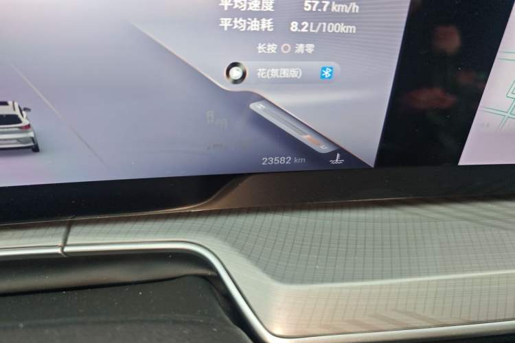 Used EXEED Lingyun 2024 400T Two-Wheel Drive International Version Odometer Close Up