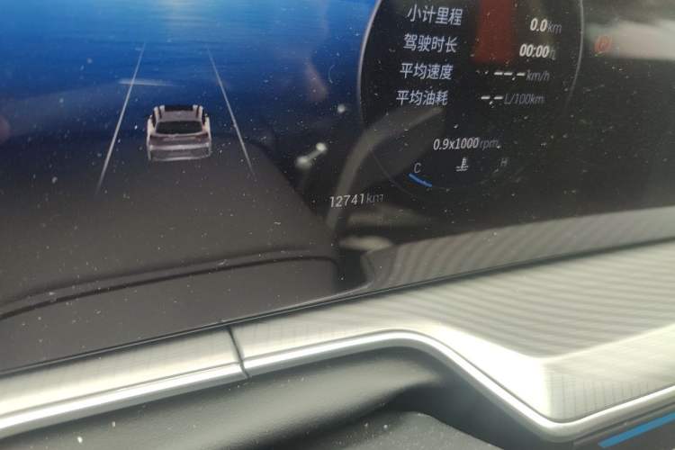 Used EXEED Lingyun 2024 400T Two-Wheel-Drive Star Prestige Edition Odometer Close Up