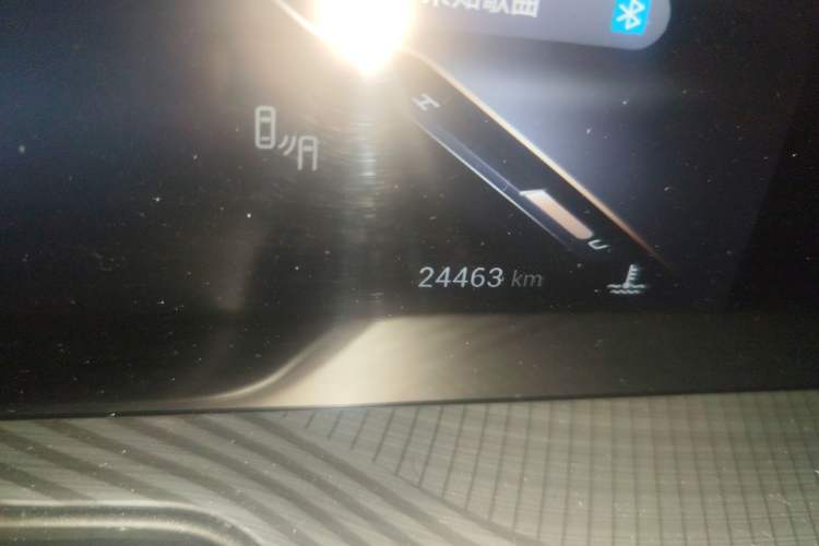 Used EXEED Lingyun 2024 300T Two-Wheel Drive Starlight Edition Odometer Close Up