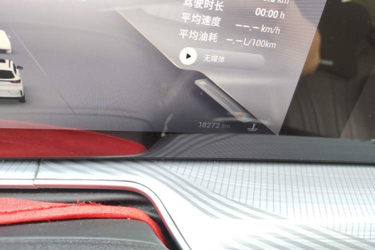 Used EXEED Lingyun 2024 300T Two-Wheel Drive Starlight Edition Odometer Close Up