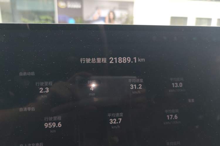 Used EXEED Star Era ES 2024 Max Long-Range Version Odometer Close Up