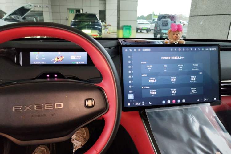Used EXEED Star Era ES 2025 Pure Electric Pro Urban Driving Assistance 77 kWh Instrument Cluster