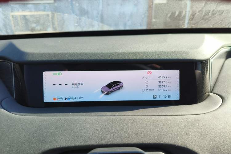 Used EXEED Star Era ES 2025 Extended-Range Ultra Four-Wheel-Drive Flagship Instrument Cluster