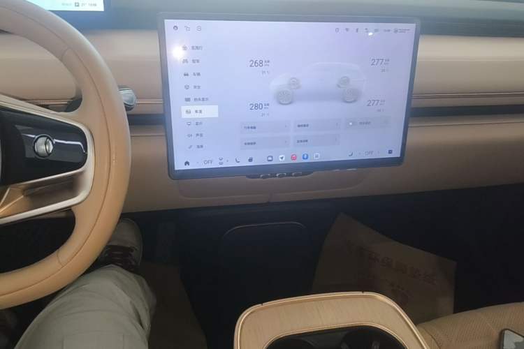 Used EXEED Star Era ET 2024 All-Electric 655 Ultra Audio And AC Panel