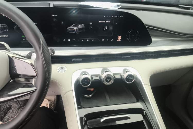 Used EXEED Stellar 2023 400T Four-Wheel Drive Luxury Edition Audio And AC Panel