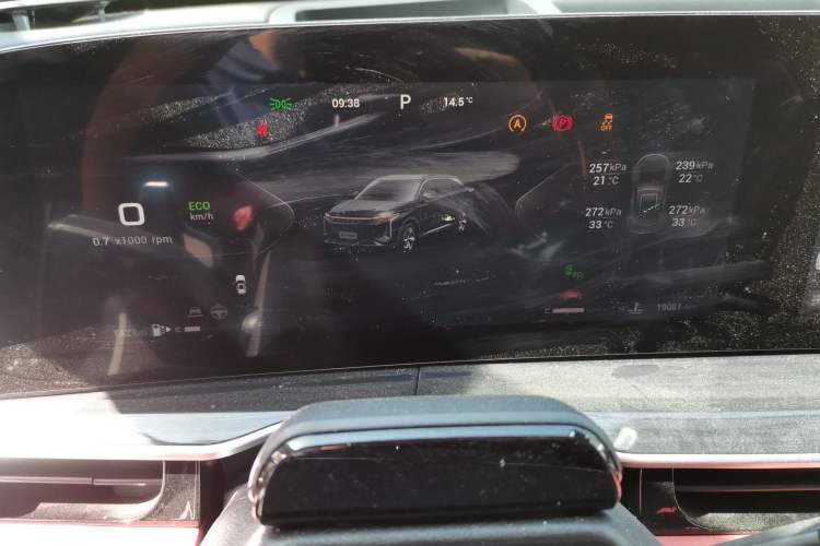 Used EXEED Stellar 2023 400T Four-Wheel Drive Premium Flying Fish Edition Instrument Cluster