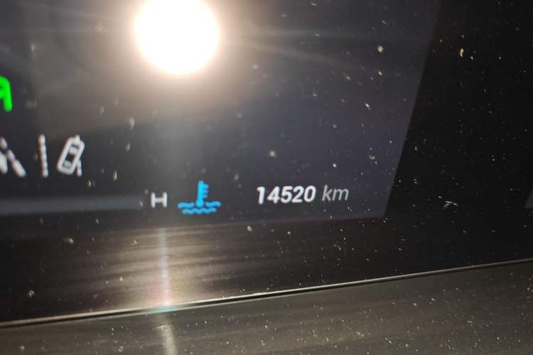 Used EXEED Stellar 2023 400T Four-Wheel Drive Premium Flying Fish Edition Odometer Close Up