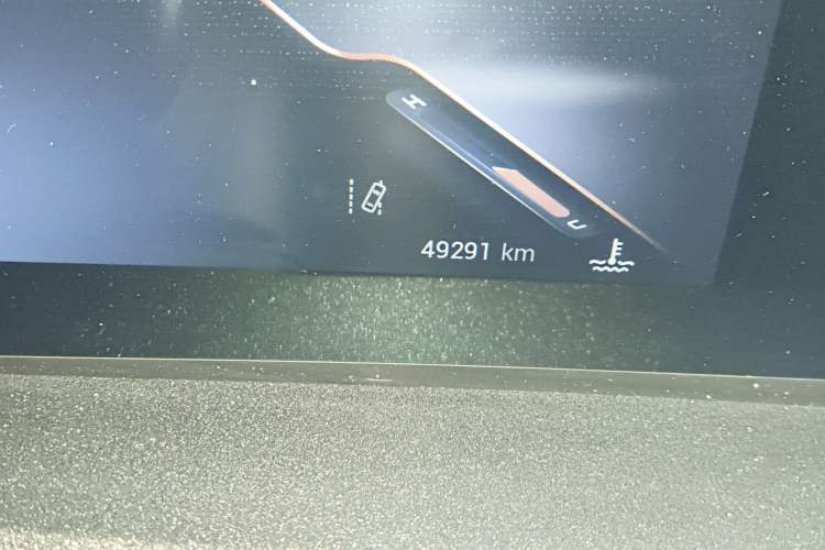 Used EXEED Stellar 2023 400T Four-Wheel Drive Deluxe Edition Odometer Close Up
