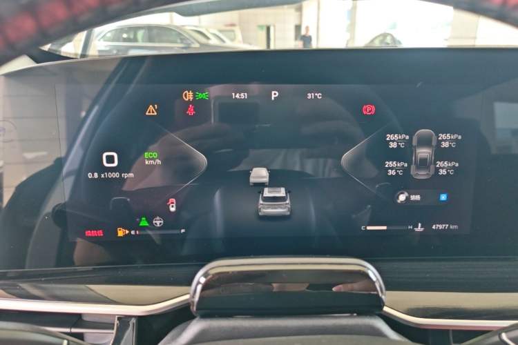 Used EXEED Stellar 2023 400T Four-Wheel Drive Deluxe Edition Instrument Cluster