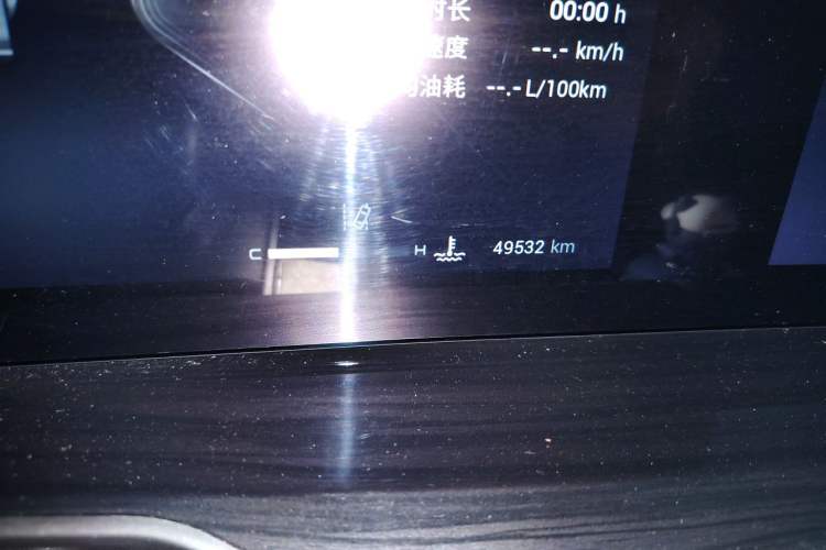 Used EXEED Stellar 2023 400T Two-Wheel Drive Comfort Edition Odometer Close Up