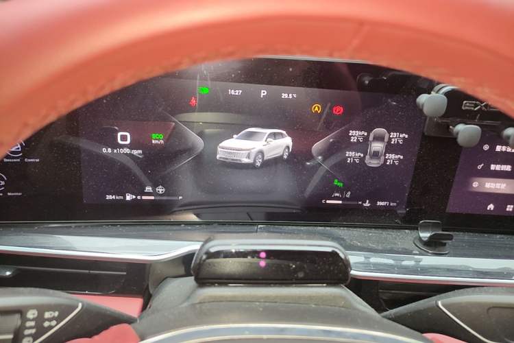 Used EXEED Stellar 2023 400T Four-Wheel Drive Premium Flying Fish Edition Instrument Cluster