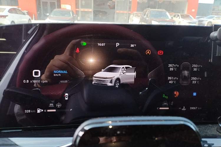 Used EXEED Stellar 2023 400T Four-Wheel Drive Premium Flying Fish Edition Instrument Cluster