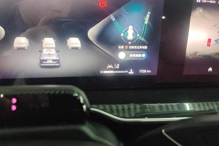 Used EXEED Stellar 2025 400T Exploration Edition Odometer Close Up