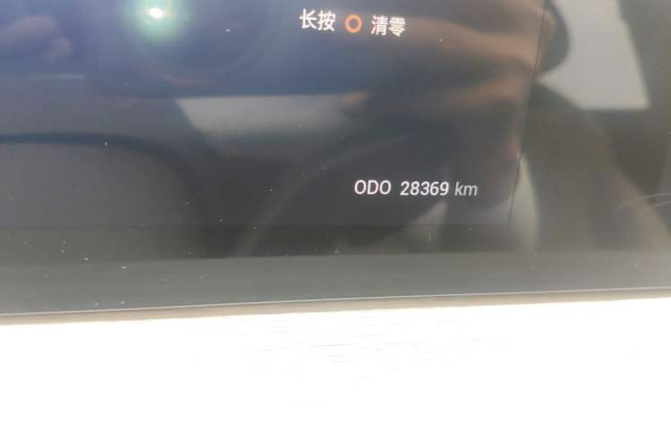 Used EXEED Stellar C-DM 2024 1.5T Long-Range Pro Odometer Close Up