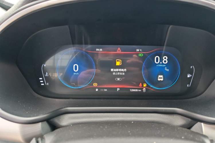 Used EXEED TX 2019 1.6T Four-Wheel Drive Platinum Edition Instrument Cluster