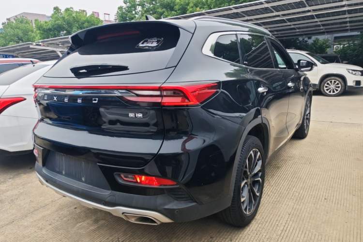Used EXEED TX 2019 1.6T Four-Wheel Drive Platinum Edition Rear Right 45 Deg