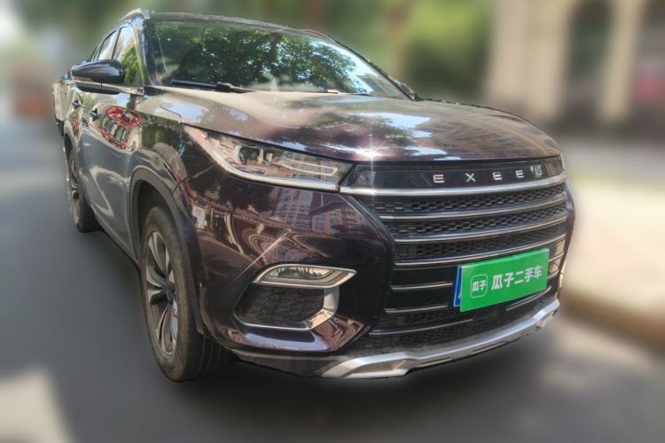 Used EXEED TX 2019 1.6T Four-Wheel Drive Platinum Edition Front Right 45 Deg