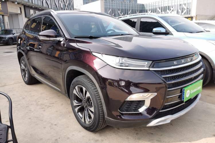 Used EXEED TX 2019 1.6T Four-Wheel Drive Platinum Edition Front Right 45 Deg