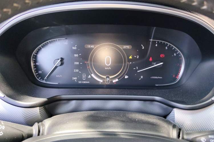 Used EXEED TX 2019 1.6T Four-Wheel Drive Platinum Edition Odometer Close Up